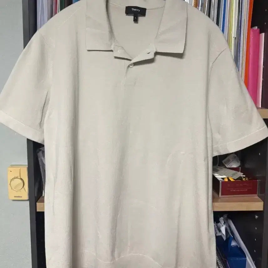 [BUNJANG] Theory Golis Short Sleeve Polo Shirt XL / 띠어리 고리스 반팔카라티 xl