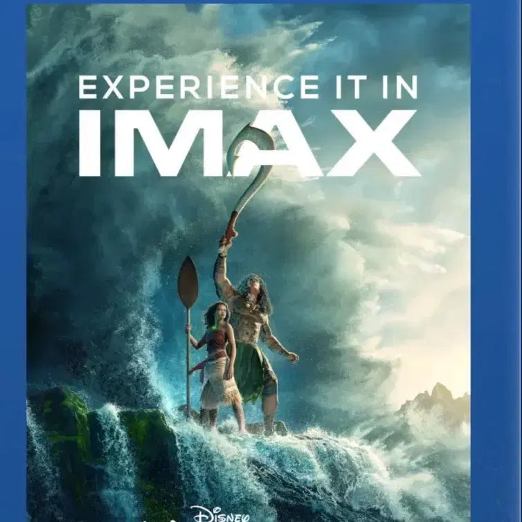 [BUNJANG] Moana IMAX Poster A3 / 모아나 아이맥스 포스터 11일