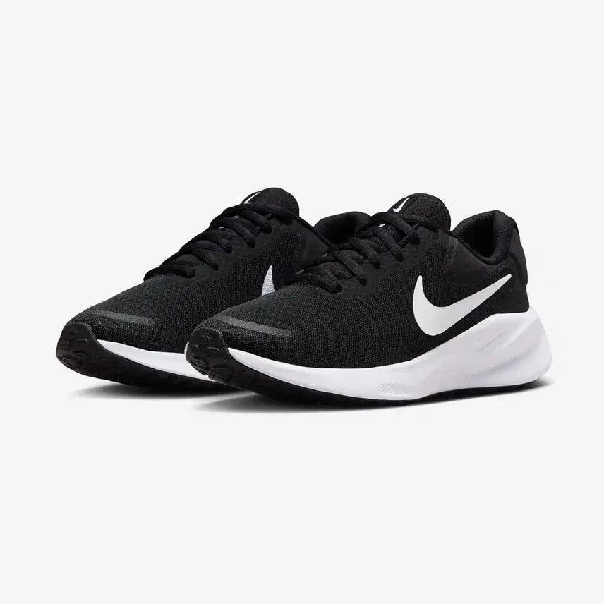 [BUNJANG] Nike Revolution 7 Black Sneakers / 나이키 레볼루션 7 블랙 새상품 280