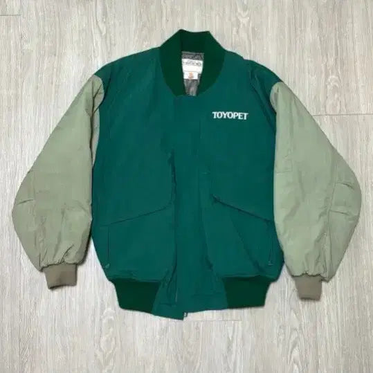 [BUNJANG] Vintage TOYOPET Toyota Techno Jacket Small / TOYOPET 로고 빈티지 토요타 테크노 자켓 스몰 토요펫