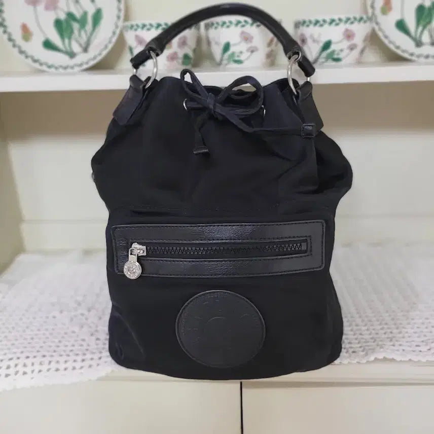 [BUNJANG] Kipling Black Bucket Bag Backpack / 정품 키플링 블랙 버킷백+백팩