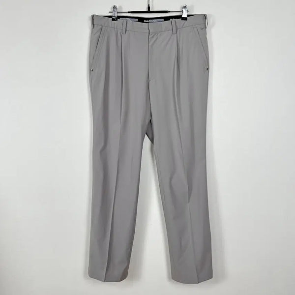 [BUNJANG] WOOLSY Women's Spring/Summer Span Slacks Pants Beige-Gray XL / 울시 여름 봄 스판 슬랙스 바지 남XL 라덴 빈티지