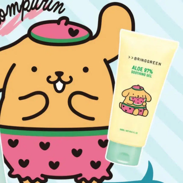 [BUNJANG] Bring Green Aloe 97% Soothing Gel 300ml + Mask Sheet 10ea / 브링그린 알로에 97% 수딩젤 300ml + 마스크 시트 10매