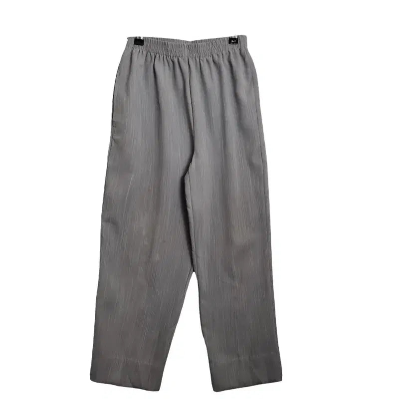 [BUNJANG] Women's Wide Fit Grey Slacks [M] / JPN 여성 와이드 배기핏 그레이 슬랙스 [M] 여자 정장 팬츠