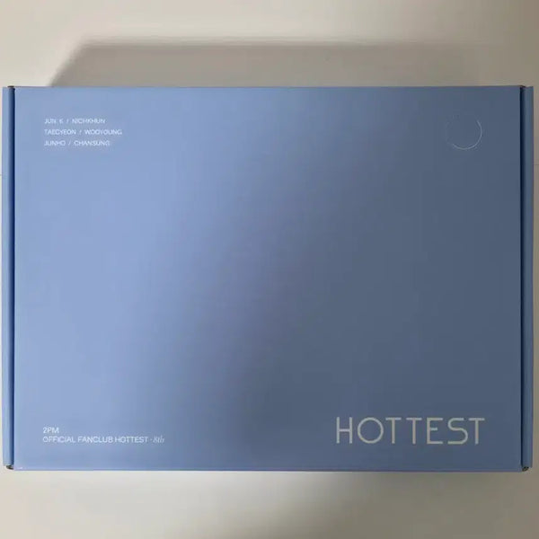 [BUNJANG] 2PM Junho Official Fanclub HOTTEST 8th Kit Photobook Bundle Set / 2PM 준호 공식 팬클럽 HOTTEST 8기 키트
