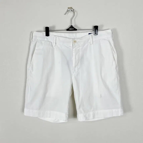 [BUNJANG] Polo Ralph Lauren White Cotton Shorts Men's 32 / 폴로 랄프로렌 화이트 면 반바지 남32 L 라덴 빈티지
