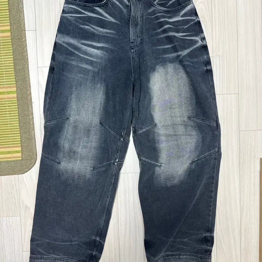 [BUNJANG] BLR Washed Denim Pants / BLR 워싱 데님