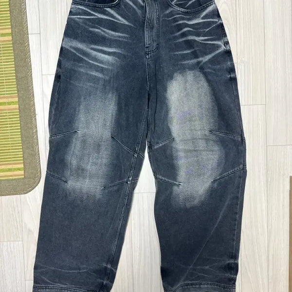 [BUNJANG] BLR Washed Denim Pants / BLR 워싱 데님
