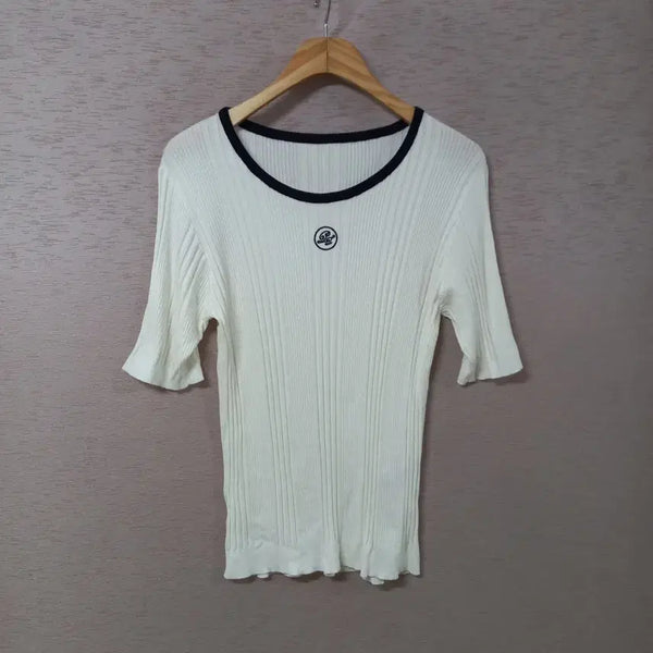 [BUNJANG] Paul & Joe Ivory Knit Top Women's / B7-6/폴앤조 아이보리 니트티 여성