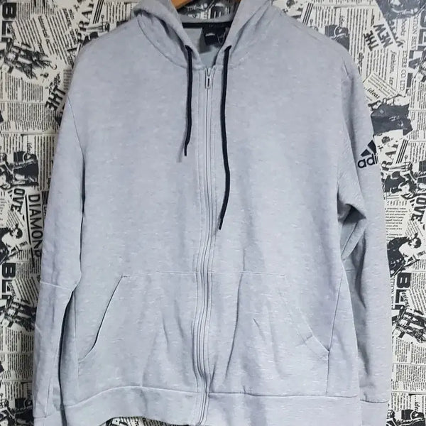 [BUNJANG] Adidas Full Zip Hoodie Long Sleeve Size 115 / 아디다스 후드긴팔집업 사이즈115