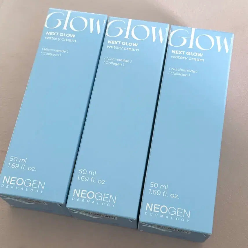 [BUNJANG] Neogen Dermalogy Next Glow Hydrating Cream 3-Pack (50ml each) / 네오젠 더마로지 넥스트 글로우 수분크림 50ml 3개 일괄 팝니다
