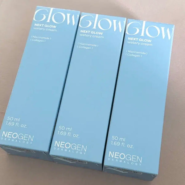 [BUNJANG] Neogen Dermalogy Next Glow Hydrating Cream 3-Pack (50ml each) / 네오젠 더마로지 넥스트 글로우 수분크림 50ml 3개 일괄 팝니다