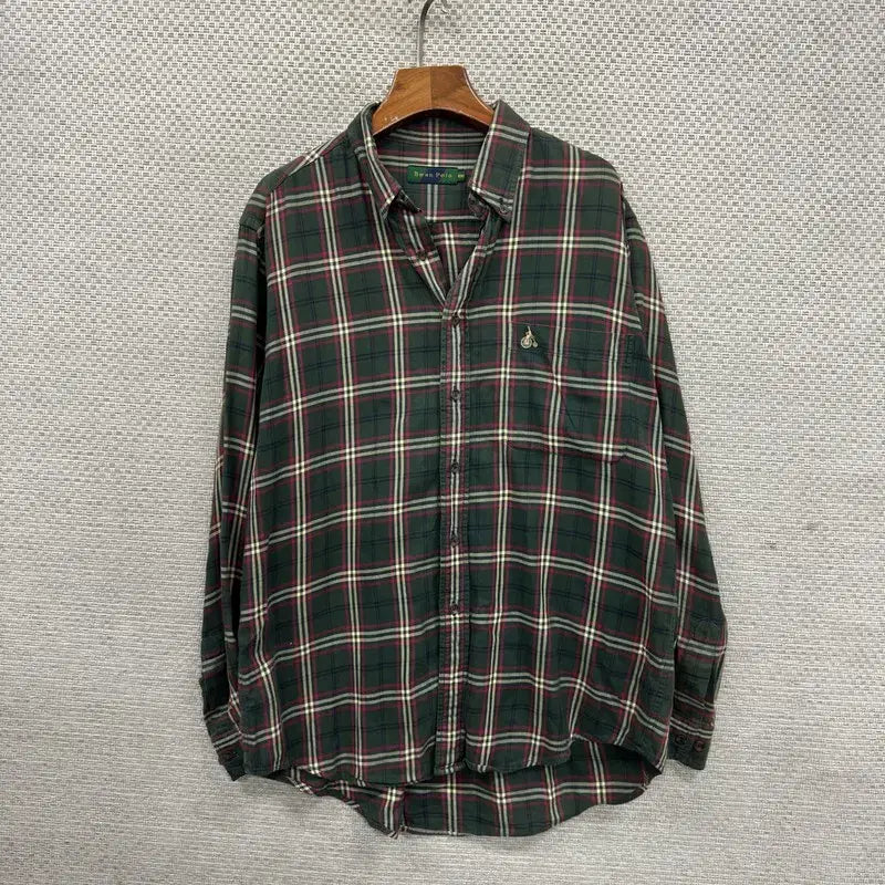 [BUNJANG] Beanpole Check Shirt Size 100 / 빈폴 체크 셔츠 100 D01678