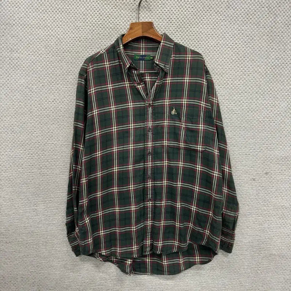 [BUNJANG] Beanpole Check Shirt Size 100 / 빈폴 체크 셔츠 100 D01678