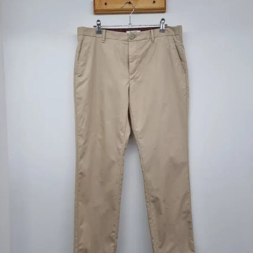 [BUNJANG] Henry Cotton's Golf Beige Cotton Pants / 헨리코튼골프 베이지 면바지