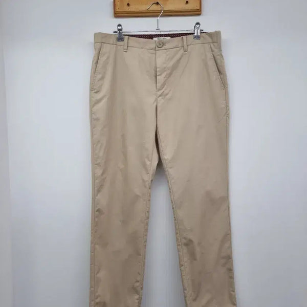 [BUNJANG] Henry Cotton's Golf Beige Cotton Pants / 헨리코튼골프 베이지 면바지