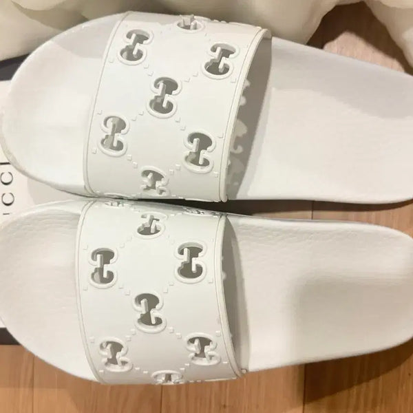 [BUNJANG] Gucci GG Pattern Slide Sandals / 구찌 슬리퍼 240