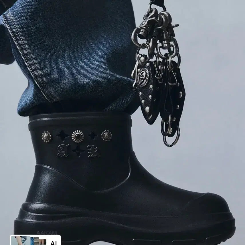 [BUNJANG] Rockfish Weatherwear x Arkam Hayden Boots Black / 락피쉬웨더웨어 & 아캄 HAYDEN BOOTS BLACK 240-245