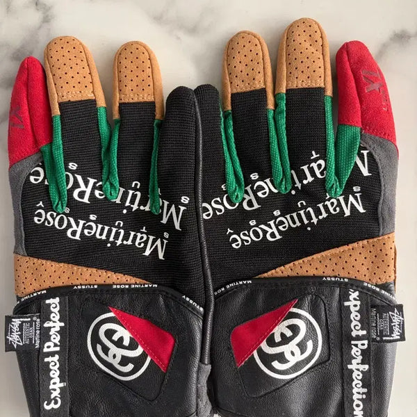 [BUNJANG] Stussy x Martine Rose Leather Driving Gloves / 스투시 마틴로즈 드라이빙 글러브 장갑 레더 Stussy 마틴 로즈