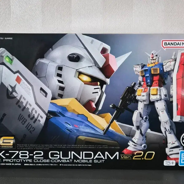 [BUNJANG] Bandai RG RX-78-2 Gundam Ver. 2.0 Model Kit / 반다이 RG RX-78-2 건담 Ver. 2.0