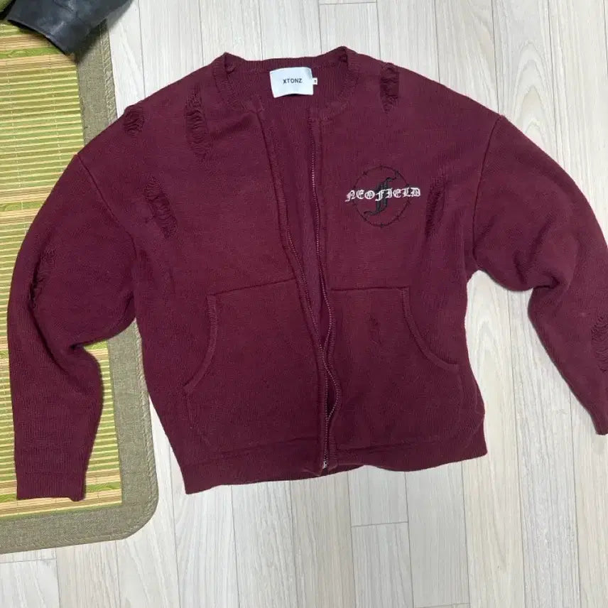 [BUNJANG] XTONZ Zip-up Knit / xtonz 집업니트