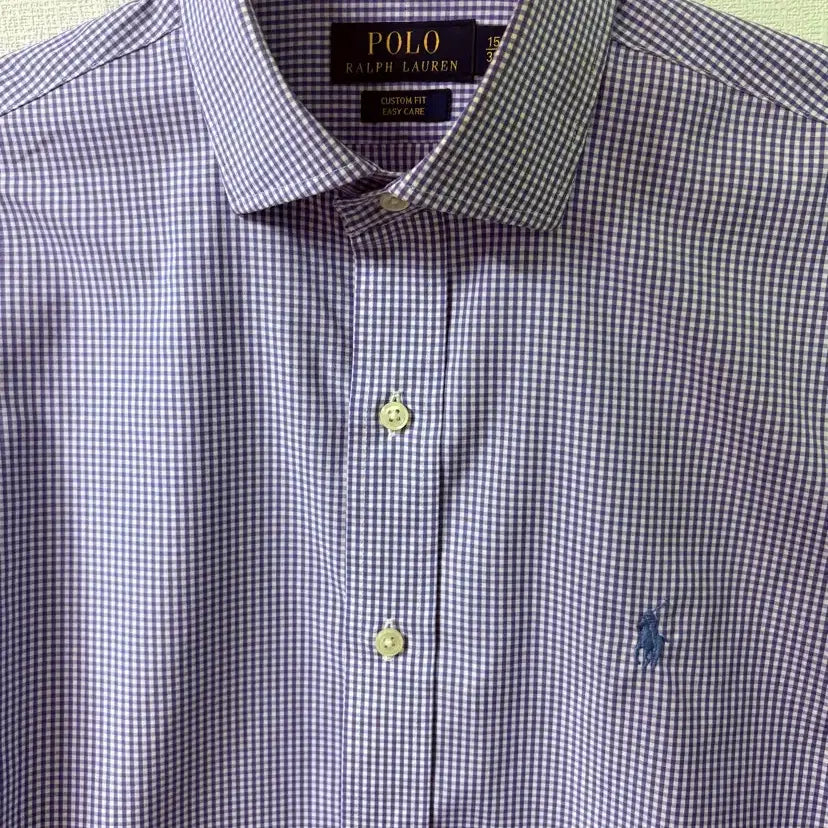 [BUNJANG] Polo Ralph Lauren Gingham Check Custom Fit Shirt / 폴로 랄프로렌 깅엄 체크 셔츠