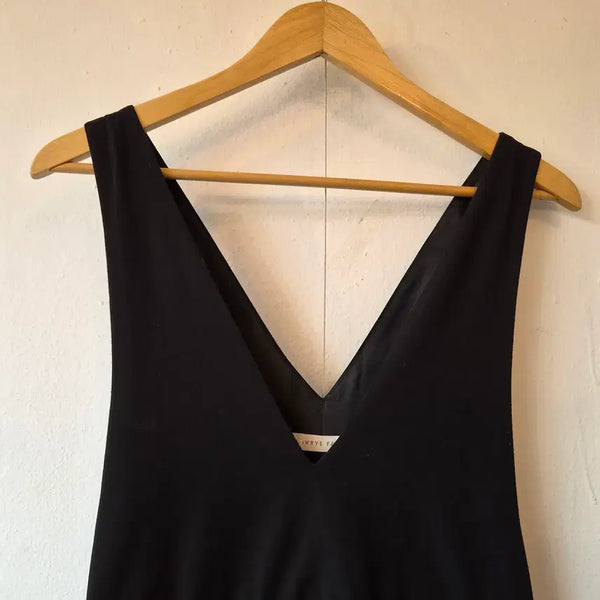 [BUNJANG] Lowrys Farm Women's Wide Bustier Jumpsuit Black / Lowrys farm 로리즈팜 여성 와이드뷔스티에 점프수트 M사이즈
