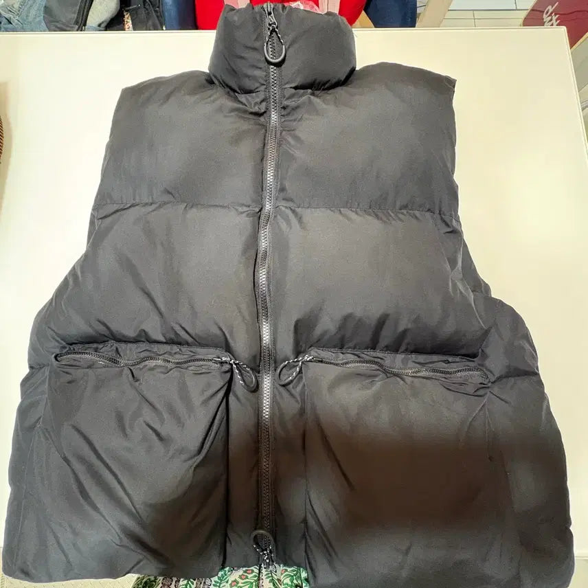 [BUNJANG] Matengim Lightweight Padded Vest Black / 마땡김경량패딩조끼블랙