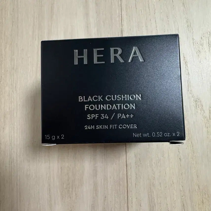 [BUNJANG] Hera Black Cushion Foundation SPF 34 PA++ (25N1) / 헤라 블랙쿠션 파운데이션 25N1