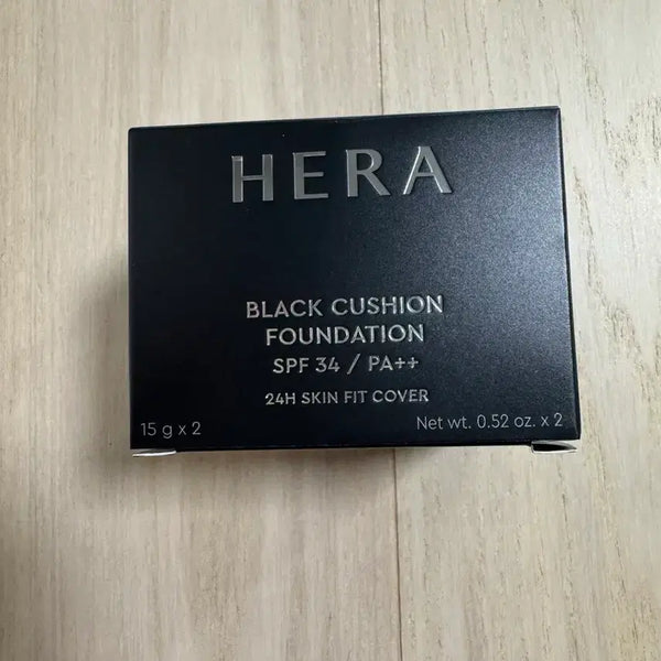 [BUNJANG] Hera Black Cushion Foundation SPF 34 PA++ (25N1) / 헤라 블랙쿠션 파운데이션 25N1
