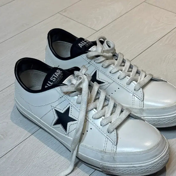 [BUNJANG] Converse Japan One Star J White 235 / 일본 컨버스 재팬 원스타 제이 흰색 235