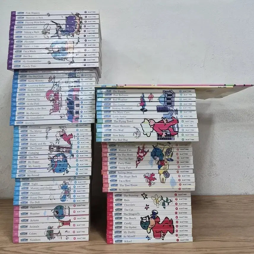 [BUNJANG] Blue & Tree Sangsang English Mamemo Toddler Book Set / 블루앤트리 상상영어 마메모 유아도서 전집
