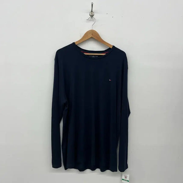 [BUNJANG] Tommy Hilfiger Vintage Long Sleeve T-Shirt Navy Men's 2XL / 타미힐피거 빈티지 긴팔 티셔츠 네이비 남성2XL