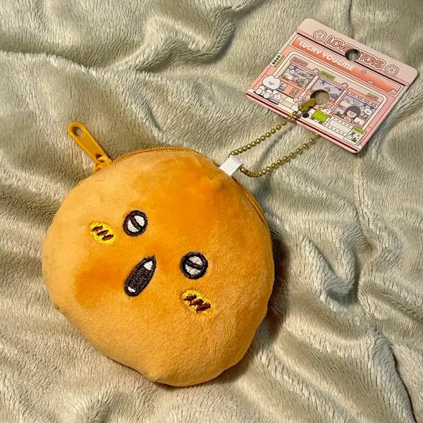 [BUNJANG] Nongdamgom Damgomi Mole Mini Pouch Keyring / 새상품) 농담곰 담곰이 두더지 말랑이 미니 파우치 키링