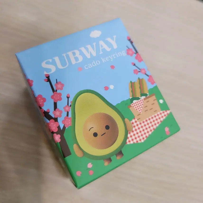 [BUNJANG] Subway Kadoc Keyring Avocado Picnic Musiccado / 서브웨이 카도 키링 아보카도 피크닉 뮤직카도
