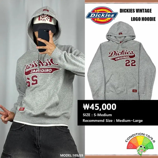 [BUNJANG] Dickies Original 22 Hoodie / <디키즈 오리지널 22 후드티> No.1823