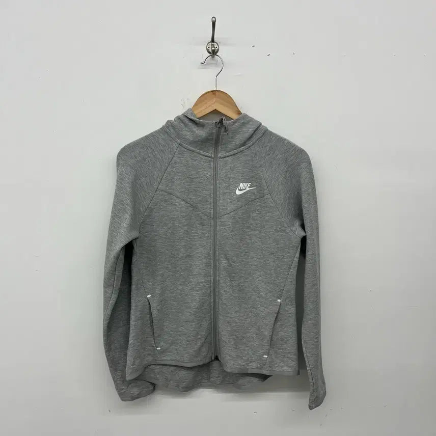 [BUNJANG] Nike Vintage Hooded Zip-Up Gray Women's M / 나이키 빈티지 후드 집업 그레이 여성M