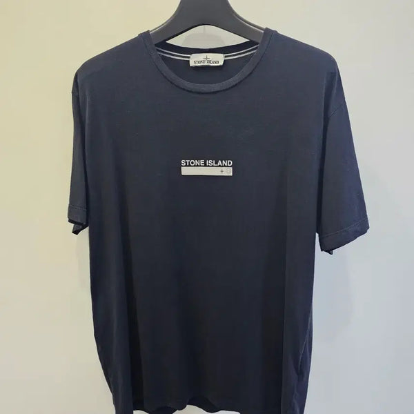 [BUNJANG] Stone Island Short Sleeve T-Shirt Black XXL / 스톤아일랜드 반팔티