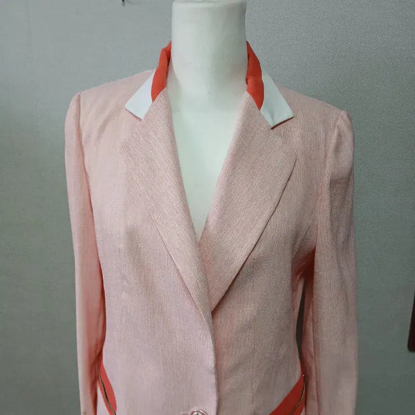 [BUNJANG] Soos Women's Pink Jacket / Soos여성 핑크 자켓    완전새옷