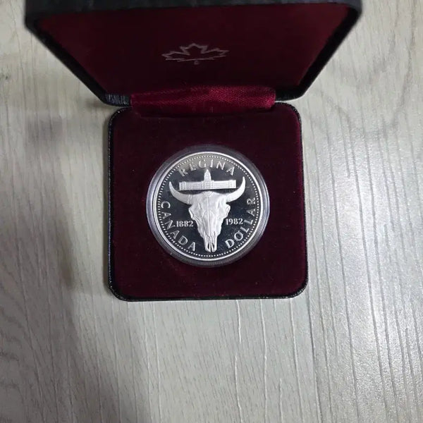 [BUNJANG] 1982 Canada 1 Dollar Commemorative Coin / 캐나다 1달러 1982년 희귀 기념 주화