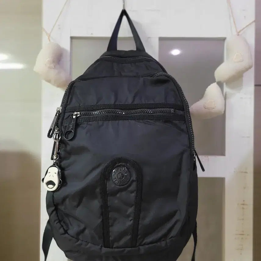 [BUNJANG] Kipling Black Backpack / 정품키플링 백팩 블랙