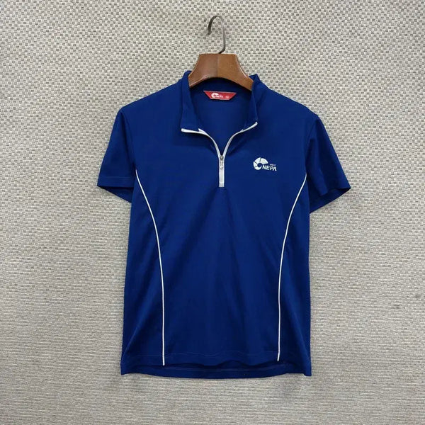 [BUNJANG] Nepa Functional Half-Zip Short-Sleeve T-Shirt 90 / 네파 등산 기능성 반집업 반팔티 90 D01745