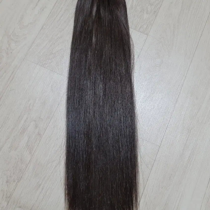 [BUNJANG] 18-inch Natural Hair Hair Extensions (202 Strands) / 붙임머리 천연모 18인치 202가닥