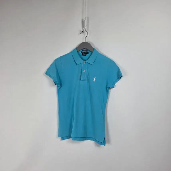 [BUNJANG] Polo Ralph Lauren Skinny Fit Polo T-shirt Blue Women's M / 폴로랄프로렌 스키니 폴로 반팔 카라티 블루 여 95, 20260706