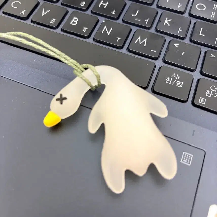 [BUNJANG] Cute Duck Keyring / 오리 키링 (더운날 빨개져요)