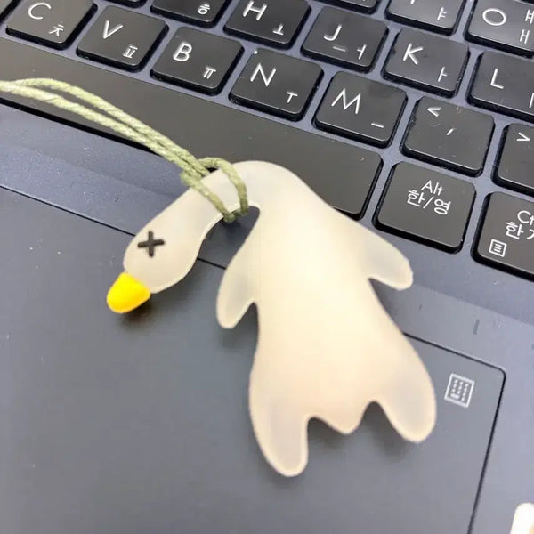 [BUNJANG] Cute Duck Keyring / 오리 키링 (더운날 빨개져요)
