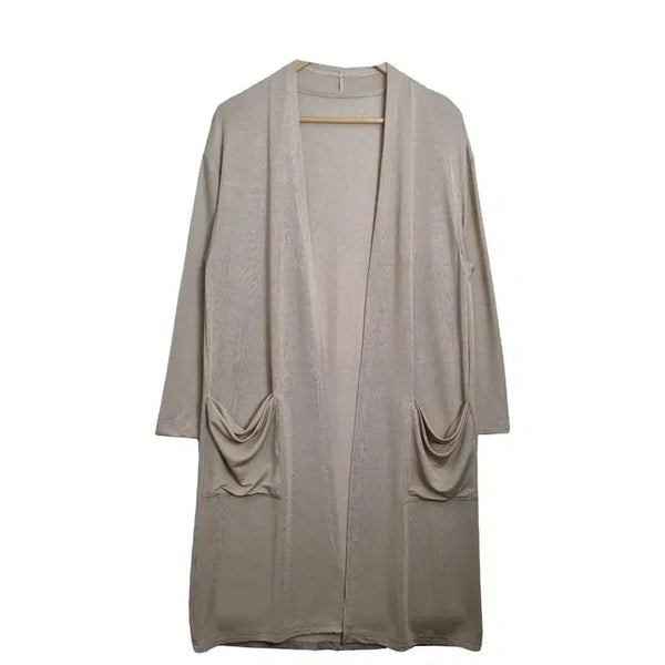 [BUNJANG] SPECCHIO Beige Long Cardigan [L] / SPECCHIO 베이지 여성 롱가디건 [L] 얇은 가디건 / 여자 아우터