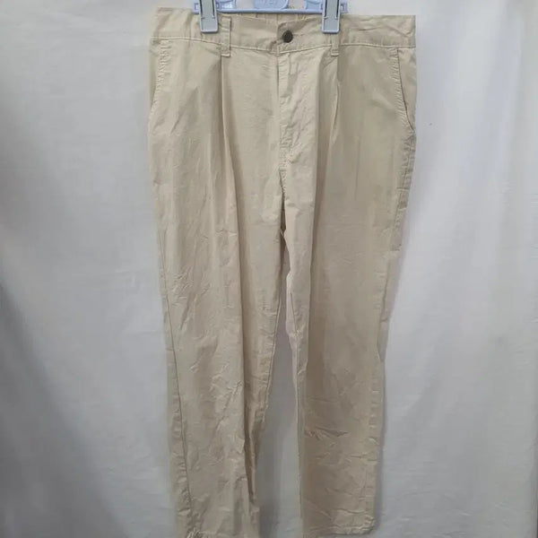 [BUNJANG] Marvel Cotton Pants Beige XL / 마블 면바지 XL 베이지 허리33