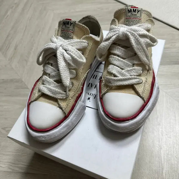 [BUNJANG] Mihara Yasuhiro Peterson OG Sneakers Natural / 미하라 야스히로 피터슨 OG 스니커즈 내츄럴 40