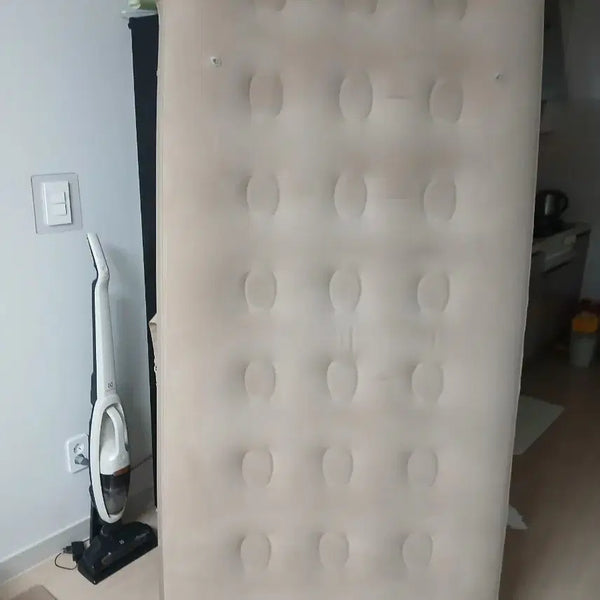 [BUNJANG] Automatic Air Mattress Beige / 에어매트리스 베이지색 스위스,,